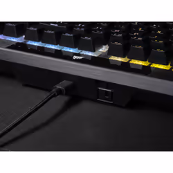 Corsair K70 RGB PRO clavier USB AZERTY Français Noir - Vue supplémentaire 15