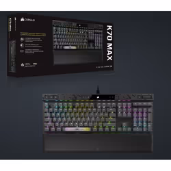 Corsair K70 RGB PRO MAX BLACK clavier USB Français - Vue supplémentaire 6