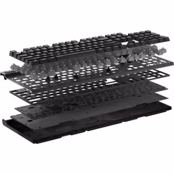 Corsair K70 MAX clavier USB Anglais américain Noir - Vue supplémentaire 15