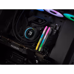 Corsair Vengeance RGB CMH64GX5M4B6000C36 module de mémoire 64 Go 4 x 16 Go DDR5 6000 MHz - Vue supplémentaire 8