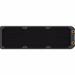Corsair Hydro X Series XR5 420 NEO, Radiateur, Laiton, Cuivre, Noir, 60 °C, XR5 420 NEO, 12 x M4x5mm screws, 12 x M4x30mm scr ...