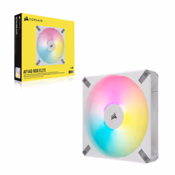 Corsair CO-9050159-WW système de refroidissement d’ordinateur Boitier PC Ventilateur Blanc 1 pièce(s)