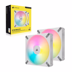 Corsair CO-9050160-WW système de refroidissement d’ordinateur Boitier PC Ventilateur Noir 2 pièce(s)