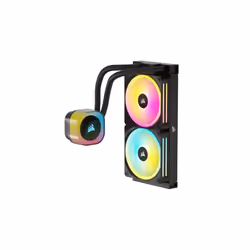 Corsair H100I Processeur Kit de refroidissement du liquide 12 cm Noir - Vue supplémentaire 4