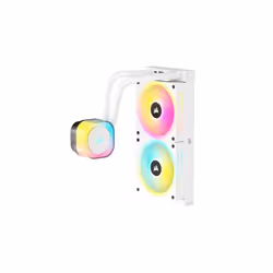 Corsair H100I Processeur Refroidisseur hybride 12 cm Blanc - Vue supplémentaire 4