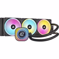 Corsair CW-9061008-WW, Refroidisseur d'air, 12 cm, 480 tr/min, 2400 tr/min, 63,1 cfm, Noir