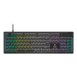 Corsair K55 CORE RGB clavier Jouer USB AZERTY Français Noir