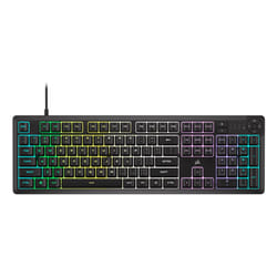 Corsair K55 CORE RGB clavier Jouer USB QWERTY Anglais américain Noir