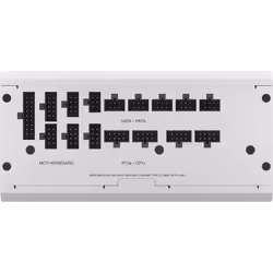 Corsair RM1200x unité d'alimentation d'énergie 1200 W 24-pin ATX ATX Blanc - Vue supplémentaire 5