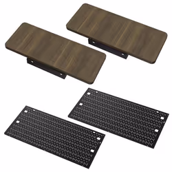 Extensions de bureau - Corsair - Hévea - Kit de panneaux perforés - Compatible Platform:6 - Marron