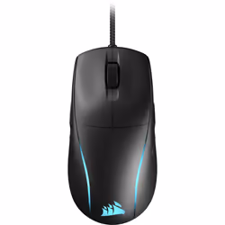 Corsair M75 Lightweight RGB, Optique, USB Type-A, 26000 DPI, Noir