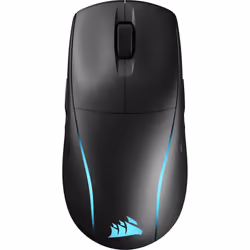 Corsair M75, Ambidextre, Optique, RF sans fil, 26000 DPI, Noir