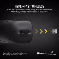 Corsair M75 souris Ambidextre Bluetooth Optique 26000 DPI - Vue supplémentaire 14