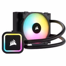 Corsair CW-9060064-WW2 système de refroidissement d’ordinateur Processeur Refroidisseur de liquide tout-en-un 12 cm Noir 1 pièce(s)
