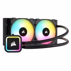 Corsair CW-9060065-WW2 système de refroidissement d’ordinateur Processeur Refroidisseur de liquide tout-en-un 12 cm Noir 1 pièce(s)
