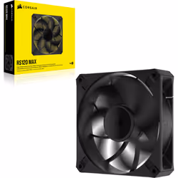 Corsair RS120 MAX Boitier PC Ventilateur 12 cm Noir 1 pièce(s) - Vue supplémentaire 4