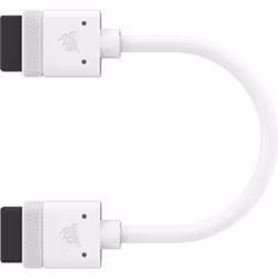 Corsair CL-9011129-WW, Universel, Câble d'extension ARGB, Blanc, 10 cm, LINK, Liaison