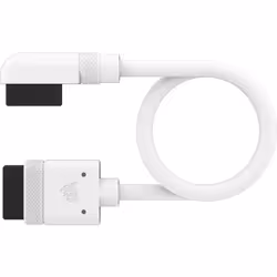 Corsair CL-9011131-WW, Universel, Câble d'extension ARGB, Blanc, 20 cm, LINK, Liaison