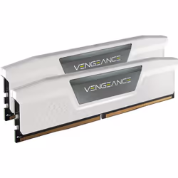 Corsair Vengeance CMK64GX5M2B6000C40W, 64 Go, 2 x 32 Go, DDR5, 5200 MHz, 288-pin DIMM
