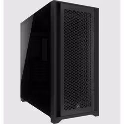 Corsair 5000D CORE AIRFLOW, Midi Tower, PC, Noir, ATX, Verre trempé, 17 cm