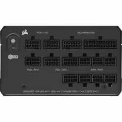 Corsair HX1200i unité d'alimentation d'énergie 1200 W 24-pin ATX ATX Noir - Vue supplémentaire 8