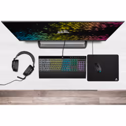 Corsair 4-1 Gaming Bundle clavier Souris incluse USB QWERTY Italien Noir - Vue supplémentaire 8