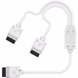 Corsair CL-9011132-WW, Universel, Câble d'extension ARGB, Blanc, 60 cm, LINK, 2 x LINK