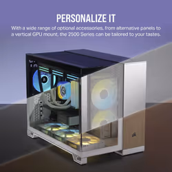 Corsair 2500X Midi Tower Noir - Vue supplémentaire 7