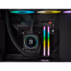 Corsair DDR5 96GB PC 6800 CL40 KIT (2x48GB) VENGEANCE RGB B retail module de mémoire 96 Go 2 x 48 Go 4800 MHz - Vue supplémentaire 5