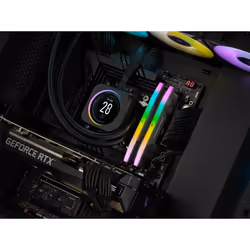 Corsair DDR5 96GB PC 6800 CL40 KIT (2x48GB) VENGEANCE RGB B retail module de mémoire 96 Go 2 x 48 Go 4800 MHz - Vue supplémentaire 6