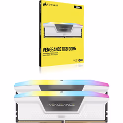 Corsair Vengeance RGB CMH64GX5M2B6000C30W module de mémoire 64 Go 2 x 32 Go DDR5 6000 MHz