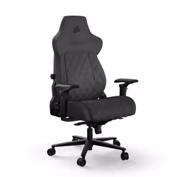 Corsair TC500 LUXE, Siège de jeu sur PC, 120 kg, Chaise avec assise rembourrée, Dossier rembourré, 180 cm, Noir