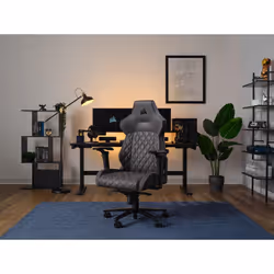 Corsair TC500 LUXE Siège de jeu sur PC Chaise avec assise rembourrée Noir - Vue supplémentaire 6