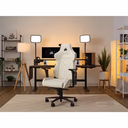 Corsair TC500 LUXE Siège de jeu sur PC Chaise avec assise rembourrée Beige - Vue supplémentaire 6