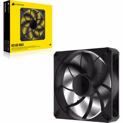 Corsair RS140 MAX Boitier PC Ventilateur 14 cm Noir 1 pièce(s) - Vue supplémentaire 4