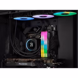 Corsair Vengeance RGB CMH32GX5M2B5600Z40 module de mémoire 32 Go 2 x 16 Go DDR5 5600 MHz