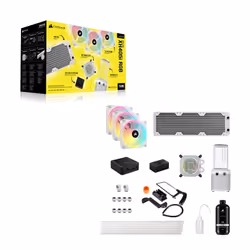 Corsair XH405i Processeur Kit de refroidissement du liquide Blanc - Vue supplémentaire 7