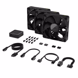 Corsair iCUE LINK RX120 Boitier PC Ventilateur 12 cm Noir 3 pièce(s)