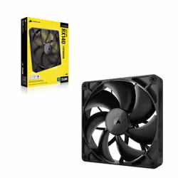 Corsair iCUE LINK RX140 Boitier PC Ventilateur 14 cm Noir 1 pièce(s)