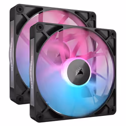 Corsair iCUE LINK RX140 RGB, Ventilateur, 14 cm, 300 tr/min, 1700 tr/min, 36 dB, 94,7 cfm