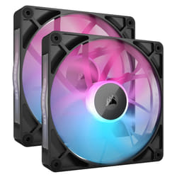 Corsair iCUE LINK RX140 RGB Boitier PC Ventilateur 14 cm Noir 2 pièce(s)
