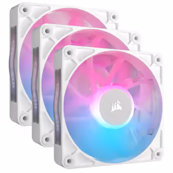 Corsair iCUE LINK RX120 RGB, Ventilateur, 12 cm, 400 tr/min, 2100 tr/min, 36 dB, 73,5 cfm