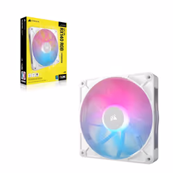 Corsair iCUE LINK RX140 RGB Boitier PC Ventilateur 14 cm Blanc 1 pièce(s)