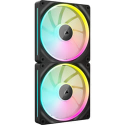 Corsair CO-9051028-WW système de refroidissement d’ordinateur Boitier PC Ventilateur 14 cm Noir 2 pièce(s)