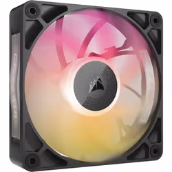 Corsair iCUE LINK RX120 MAX RGB, Ventilateur, 12 cm, 400 tr/min, 2000 tr/min, 10 dB, Noir