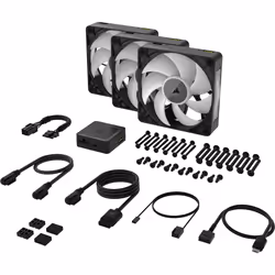 Corsair iCUE LINK RX120 MAX RGB Boitier PC Ventilateur 12 cm Noir 3 pièce(s)