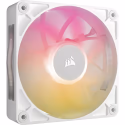 Corsair iCUE LINK RX120 MAX RGB, Ventilateur, 12 cm, 400 tr/min, 2000 tr/min, 10 dB, Blanc
