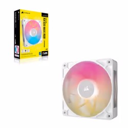 Corsair iCUE LINK RX120 MAX RGB Boitier PC Ventilateur 12 cm Blanc 1 pièce(s) - Vue supplémentaire 4