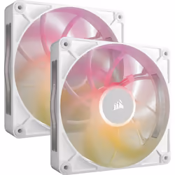 Corsair iCUE LINK RX140 MAX RGB, Ventilateur, 14 cm, 300 tr/min, 1600 tr/min, 10 dB, Blanc