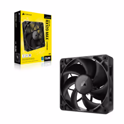 Corsair iCUE LINK RX120 MAX Boitier PC Ventilateur 12 cm Noir 1 pièce(s)